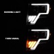 Für Ford F150 09 - 14 Projector Scheinwerfer LED Switchback Light Tube 2009 2014 black