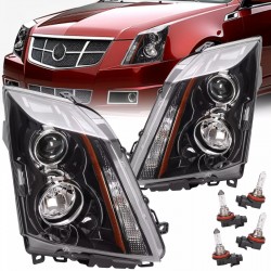 03 - 07 Cadillac CTS Projector Scheinwerfer Angeleyes chrom