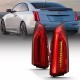 Cadillac ATS Satz LED Rückleuchten rot klar 13 - 18 2013 2018 Blinker gelb 2015
