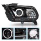 10-14 FORD MUSTANG 2010 - 2014 CCFL PROJECTOR SCHEINWERFER LED Angeleyes 10 12 14 2012