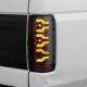 Ford F150 F250 Bronco 87 96 Alpharex LED LUXX Rückleuchten rot Blinker gelb 89