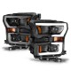 Für Ford F150 15 - 17 Projector Scheinwerfer LED Tube 2017 16 2015 schwarz 2016
