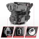 Für Ford F150 15 - 17 Projector Scheinwerfer LED Tube 2017 16 2015 schwarz 2016