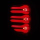 Ford F15 09 - 14 Alpharex LED LUXX Rückleuchten schwarz Blinker gelb 2009 2014