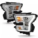 Für Ford F150 15 - 17 Projector Scheinwerfer LED Tube 2017 16 2015 chrom 2016