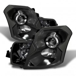 03-07 Cadillac CTS Projector Scheinwerfer schwarz