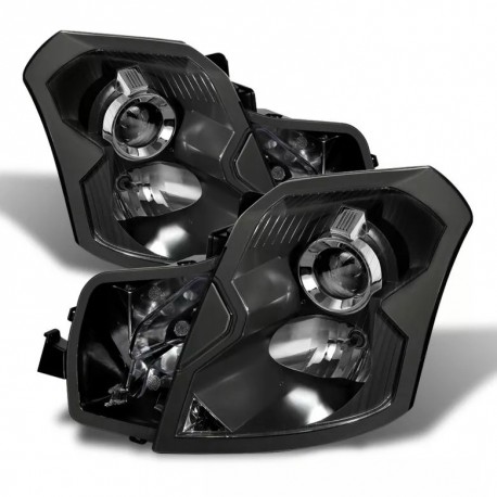 03-07 Cadillac CTS Projector Scheinwerfer schwarz