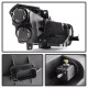 03-07 Cadillac CTS Projector Scheinwerfer schwarz