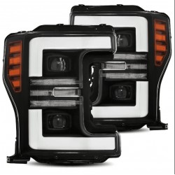 Für Ford F250 F350 F450 17 19 Alpharex Pro Projector Scheinwerfer schwarz 2019