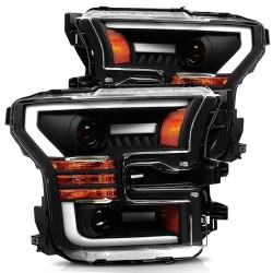 Für Ford F150 15 - 17 Alpharex Pro Serie Scheinwerfer 2017 16 2015 LED schwarz