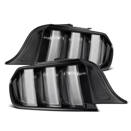 Ford Mustang : 15 - 23 Alpharex LED Nova Rückleuchten seq. Blinker gelb 2015