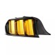 Ford Mustang : 15 - 23 Alpharex LED Nova Rückleuchten seq. Blinker gelb 2015
