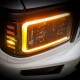 Für Ford Bronco F150 F250 F350 92 96 Alpharex Pro Projector Scheinwerfer alpha black