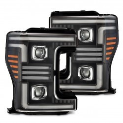 Für Ford F250 F350 F450 17 19 Alpharex MK2 Pro Projector Scheinwerfer schwarz 2019