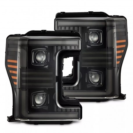 Für Ford F250 F350 F450 17 19 Alpharex MK2 Pro Projector Scheinwerfer schwarz 2019