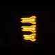 Ford F150 21 - 23 Alpharex LED LUXX Alpha Black Rückleuchten Blinker gelb 2021 2023