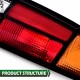 93-02 Chevrolet Camaro Klarglas Rückleuchten chrom 1993 2002 1998 97 99 01