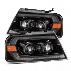 Für Ford F150 04 08 : Alpharex LUXX LED Projector Scheinwerfer 2004 2008 Alpha black