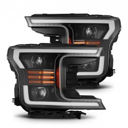 Für Ford F150 18 - 20 Alpharex LUXX Serie LED Scheinwerfer 2018 19 2020 LED jet black