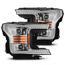 Für Ford F150 18 - 20 Alpharex LUXX Serie LED Scheinwerfer 2018 19 2020 LED black