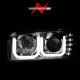 GMC Sierra Yukon Scheinwerfer Neon Tube 99 - 06 LED chrom 1999 2006 2001