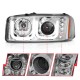 GMC Sierra Yukon Scheinwerfer Neon Tube 99 - 06 LED chrom 1999 2006 2001