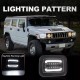 Hummer H2 LED sequential Blinker Standlicht Blinkleuchten Frontblinker smoke