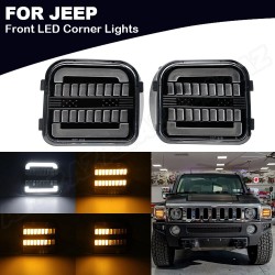 Hummer H3 LED sequential Blinker Standlicht Blinkleuchten Frontblinker klar
