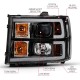 GMC Sierra Projector Scheinwerfer Neon Tube schwarz LED 07 - 13 2007 2013 2014