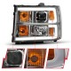 GMC Sierra Projector Scheinwerfer Neon Tube schwarz LED 07 - 13 2007 2013 2014