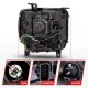 GMC Sierra Projector Scheinwerfer Neon LED Tube 14 - 19 schwarz 2014 2019 2017