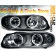 98-02 Chevrolet Camaro Projector Scheinwerfer LED Angeleyes  schwarz 1998 2002