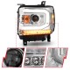 GMC Sierra Projector Scheinwerfer Neon LED Tube 14 - 19 chrom 2014 2019 2017