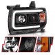 GMC Canyon Projector Scheinwerfer Neon Tube LED 15 - 22 2015 2022 black