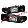 91-96 Chevrolet Caprice Impala Klarglas Scheinwerfer schwarz LED 1996 1991 1994
