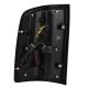GMC Sierra Alpharex LED LUXX Rückleuchten schwarz Blinker gelb 2007 2013 07 13