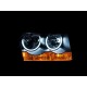 05-10 Chrysler 300 Scheinwerfer CCFL Angeleyesschwarz 2005 2010 06 08