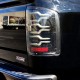 GMC Sierra Alpharex LED LUXX Rückleuchten schwarz Blinker gelb 2007 2013 07 13