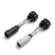 GMC Sierra Alpharex LED LUXX Rückleuchten schwarz Blinker gelb 2007 2013 07 13