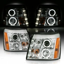 03-06 Cadillac Escalade Projector Scheinwerfer HID chrom