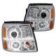 Cadillac Escalade 2002 - 2006 Projector Scheinwerfer Angeleyes Schwarz 02 EXT