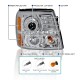 Cadillac Escalade 2002 - 2006 Projector Scheinwerfer Angeleyes Schwarz 02 EXT
