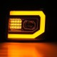 GMC Sierra Alpharex Pro Projector Scheinwerfer Neon Tube LED 07 - 13 2007 2013  Chrom