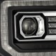 GMC Sierra Alpharex Pro Projector Scheinwerfer Neon Tube LED 14 - 18 2014 2018 B