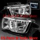 10-13 Chevrolet Camaro Klarglas Scheinwerfer LED Design 2010 - 2013 Chrom 10 12 13 11