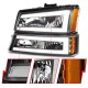 Chevrolet Silverado Avalanche 02 - 06 Scheinwerfer , LED, Blinker 2003 2006 blk.