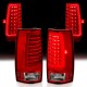 Chevrolet Tahoe Suburban GMC Yukon 07 - 14 Rückleuchten LED Tube red 2007 2014