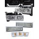 Chevrolet Silverado C/K Tahoe Suburban Scheinwerfer Set LED Klar 94 - 99 1998 98