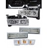 Chevrolet Silverado C/K Tahoe Suburban Scheinwerfer Set LED Klar 94 - 99 1998 98