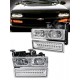 Chevrolet Silverado C/K Tahoe Suburban Scheinwerfer Set LED Klar 94 - 99 1998 98